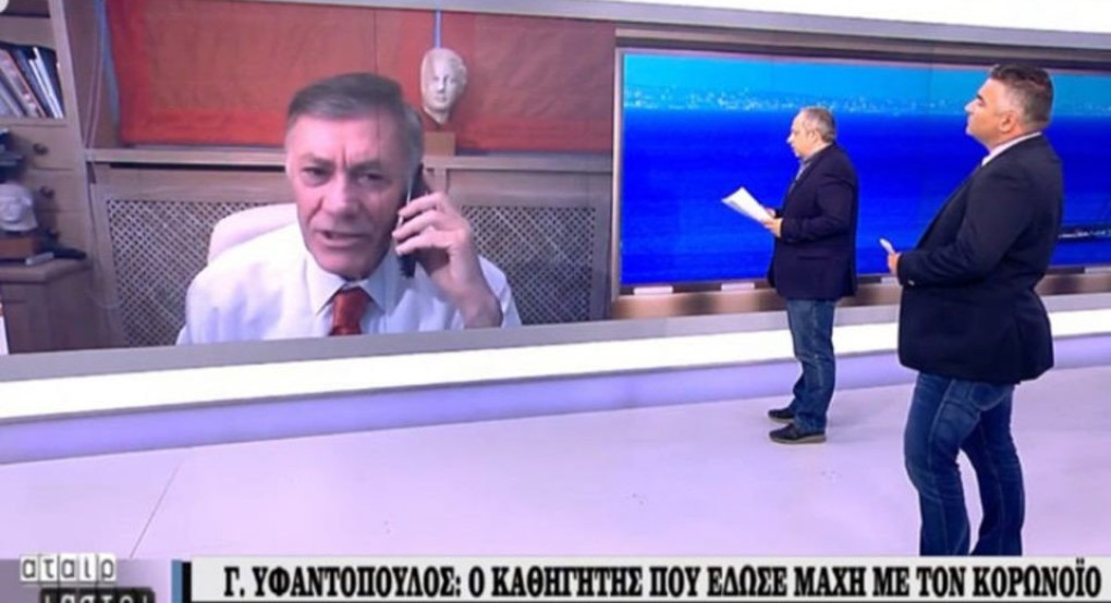 Χαμός στον «αέρα» του ΣΚΑΪ: Κόλλησα κορωνοϊό σε εκπομπή στο κανάλι σας