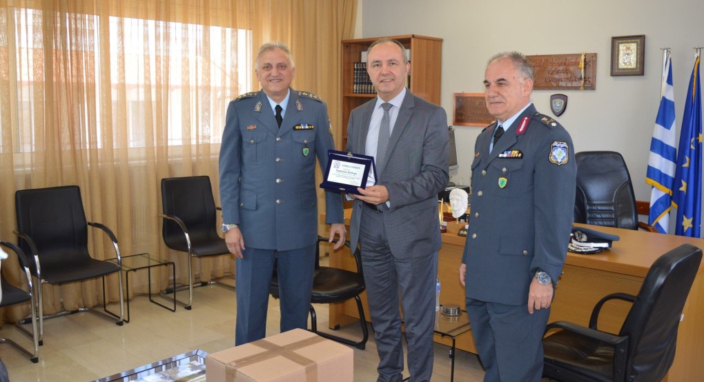 Επίσκεψη του Υφυπουργού Μακεδονίας Θράκης στην Αστυνομική διεύθυνση Πέλλας 