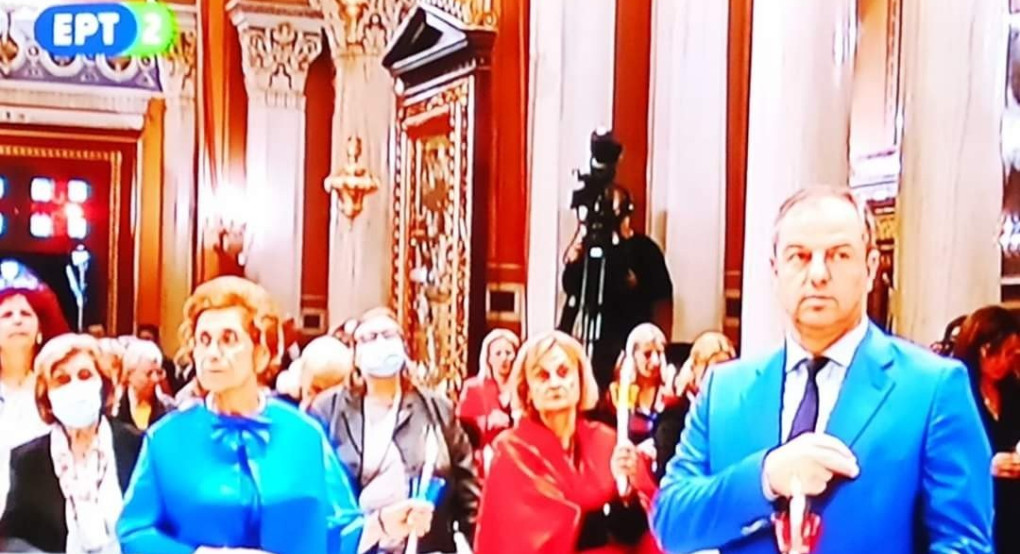 Στο Μητροπολιτικό Ναό Αθηνών ο Διονύσης Σταμενιτης 