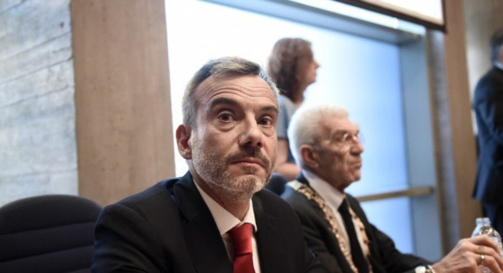 Συνάντηση Καραμανλή-Ζέρβα στο δημαρχείο Θεσσαλονίκης 