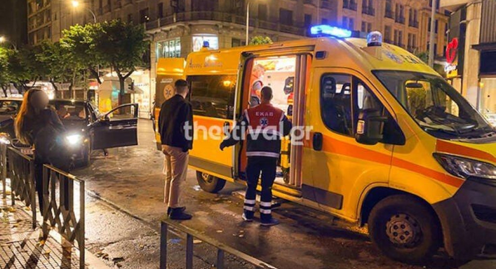  Τροχαίο στη Θεσσαλονίκη τα ξημερώματα-Πέντε άτομα στο νοσοκομείο