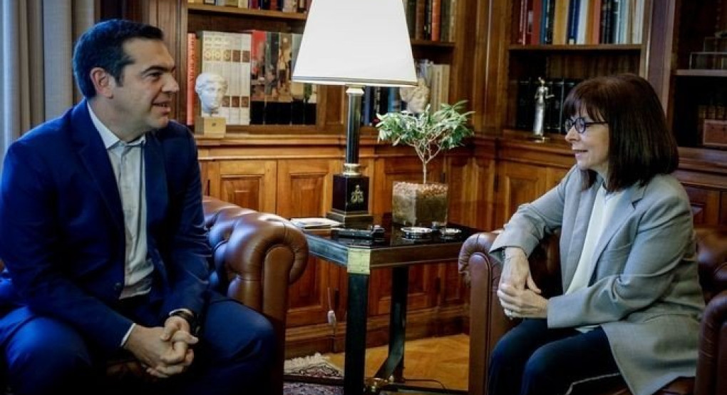 Συνάντηση Σακελλαροπούλου - Τσίπρα: "Είμαστε μπροστά σε νέα πρόκληση"