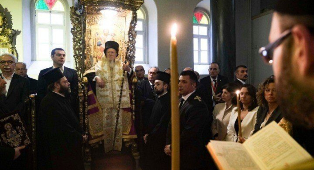 Η Θεία Λειτουργία για την εορτή Αγ. Κωνσταντίνου και Ελένης στο Οικουμενικό Πατριαρχείο