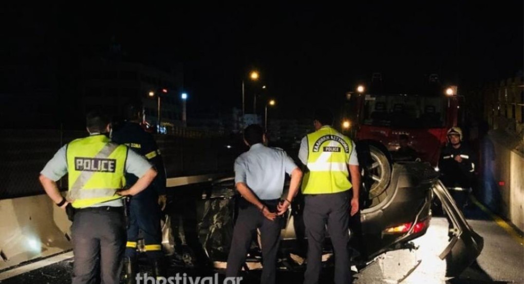 Θεσσαλονίκη: Σύγκρουση δύο αυτοκινήτων - Πέντε τραυματίες, ανάμεσά τους δύο παιδιά