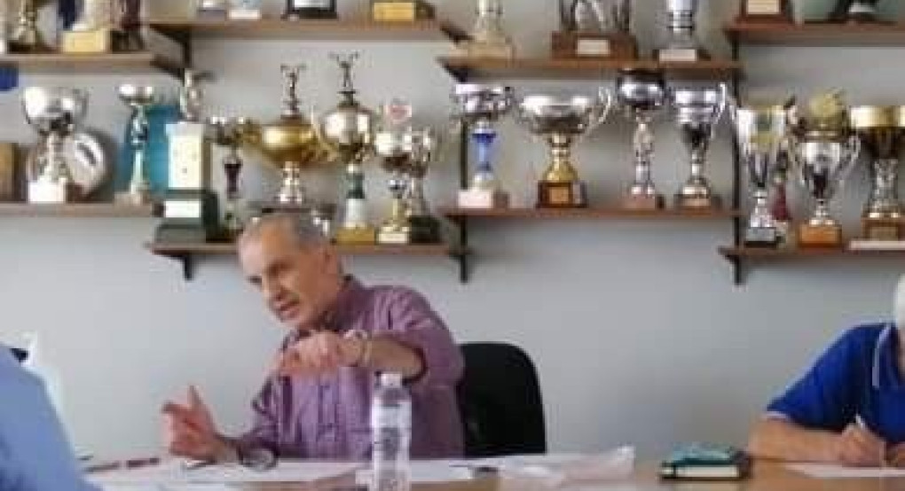 Συνεδρίασε το διοικητικό συμβούλιο άρσης βαρών - παρών και ο Βαγγέλης Προκοπιδης 
