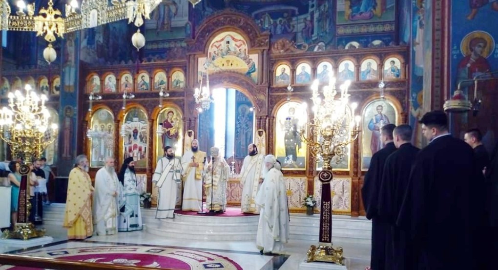 Αρχιερατική Θεία Λειτουργία στην Αγία Σκεπή 