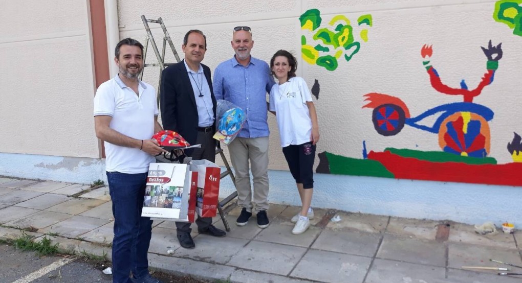  Στο 5ο Δημοτικό σχολείο Γιαννιτσών ο Δήμαρχος Γρηγόρης Στάμκος
