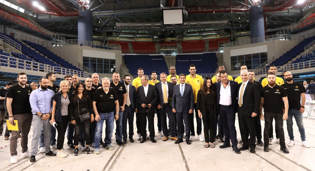 Λ. Αυγενάκης: «Καλωσορίζουμε την ΚΑΕ ΑΕΚ και τις Ομοσπονδίες μαχητικών αθλημάτων στο “σπίτι” τους»