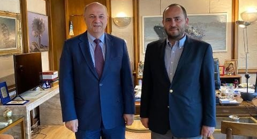 Συνάντηση Λάκη Βασιλειάδη με τονΥπουργό Δικαιοσύνης Κώστα Τσιάρα