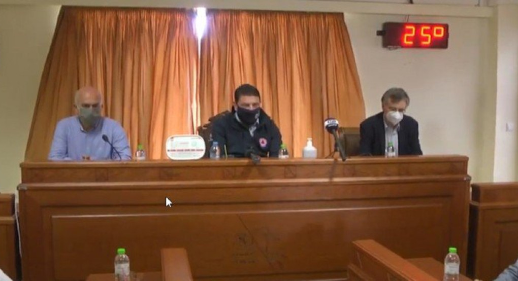 Με μάσκες στην Ξάνθη Τσιόδρας και Χαρδαλιάς -Μετά τα νέα κρούσματα στην περιοχή 
