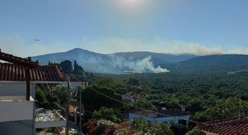 Μεγάλη φωτιά στη Λέσβο: Συνεχείς αναζωπυρώσεις στην περιοχή – Αυξήθηκαν κι άλλο οι πυροσβεστικές δυνάμεις