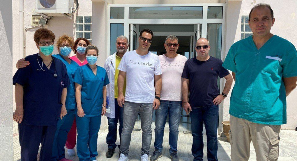 Ευχαριστήριο Κέντρου Υγείας Σκύδρας προς τους Θωμά και Γιώργο Μπόφτση