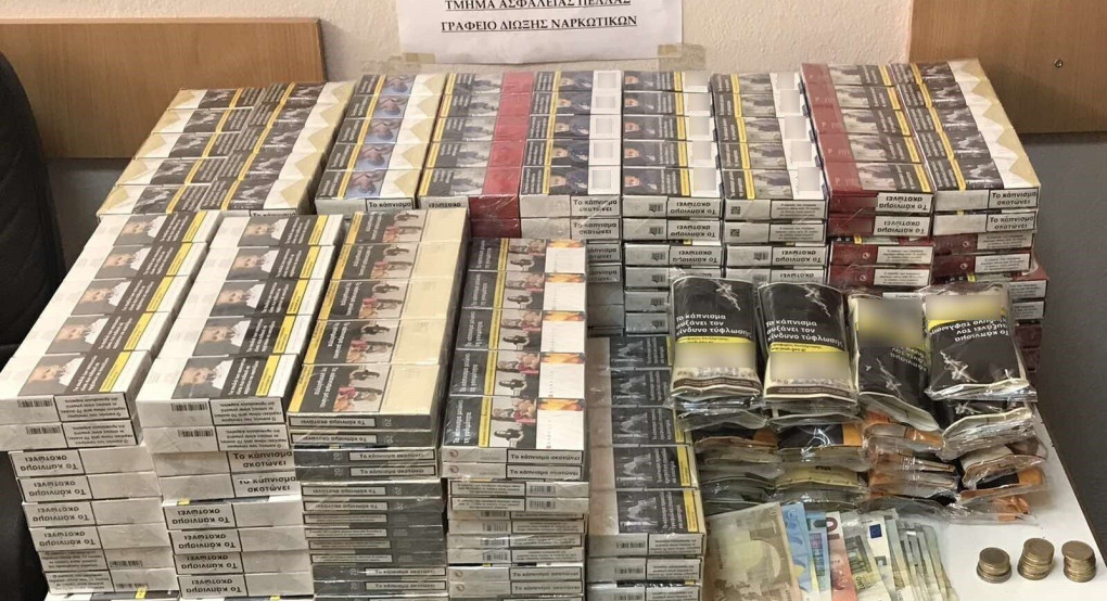 Πέλλα: 710 πακέτα τσιγάρα και 23 συσκευασίες καπνού έκρυβε σε αποθήκη