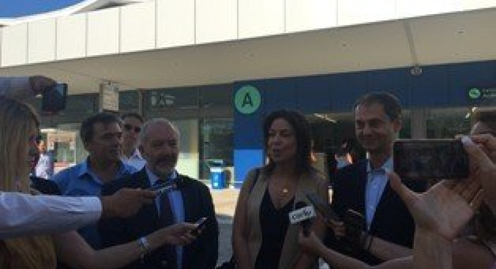 Δήλωση του Υπουργού Τουρισμού κ.Θεοχάρη στο αεροδρόμιο της Κέρκυρας κατά την άφιξη της πρώτης διεθνούς πτήσης στο νησί