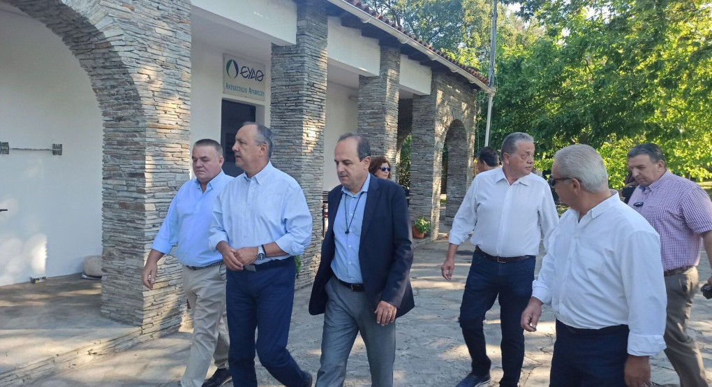 Το δίκτυο ύδρευσης και άρδευσης της Αραβησσού στο επίκεντρο του Υφυπουργού Μακεδονίας Θράκης  