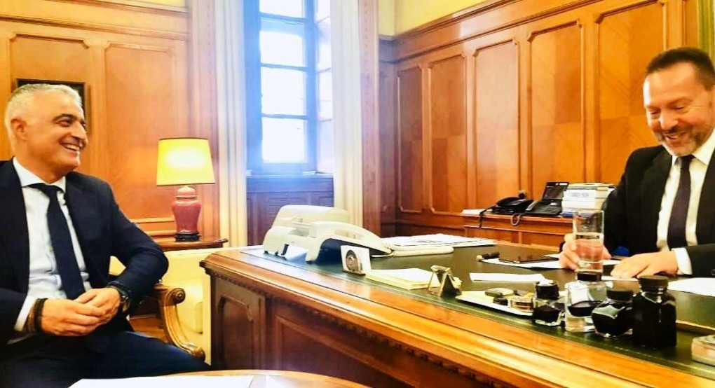 Στον Διοικητή της Τράπεζας της Ελλάδος κ. Ιωάννη Στουρνάρα ο Λάζαρος Τσαβδαρίδης