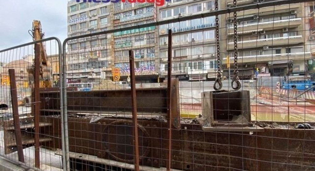 Θεσσαλονίκη: Κλειστό από σήμερα τμήμα της οδού Βενιζέλου λόγω έργων του Μετρό