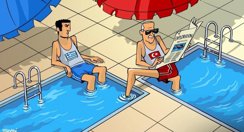 Ελληνοτουρκικά: Viral σκίτσο με τον Ερντογάν