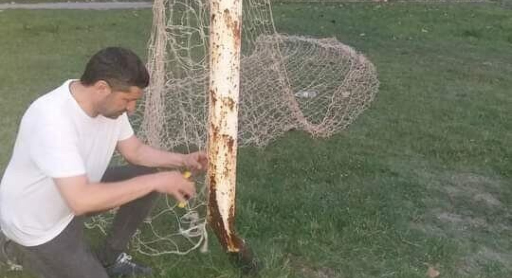Ο Δημήτρης Δαμασκούδης ρίχνει...δίχτυα στον εθελοντισμό. 
