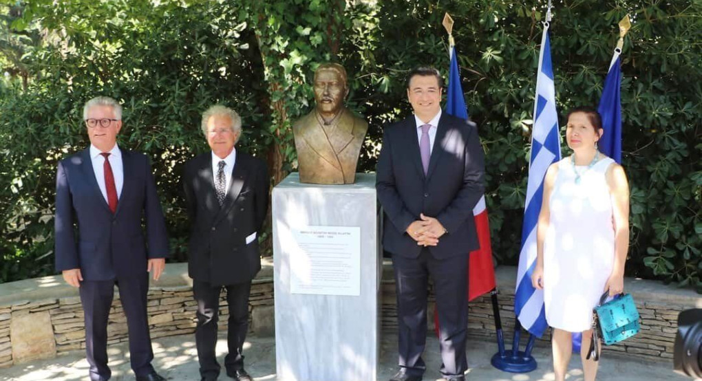 Η προτομή του Μωυσή Αλλατινι κοσμεί τη Θεσσαλονίκη 