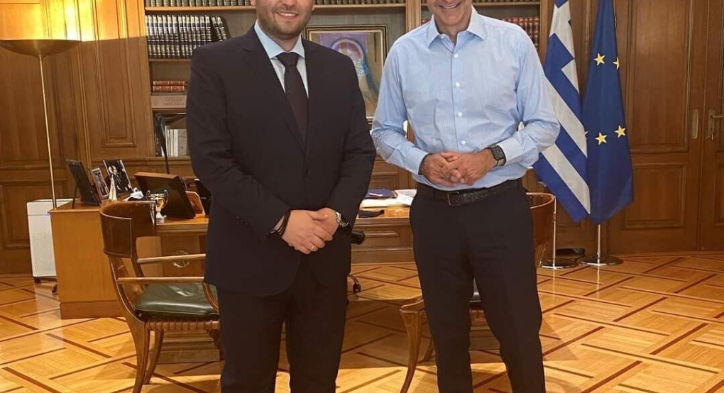 Συναντήθηκε με τον Πρωθυπουργό ο Λάκης Βασιλειάδης 