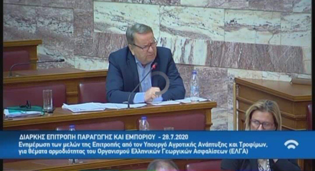 Γιώργος Καρασμανης: Ανάγκη ισχυροποίησης του ΕΛΓΑ 