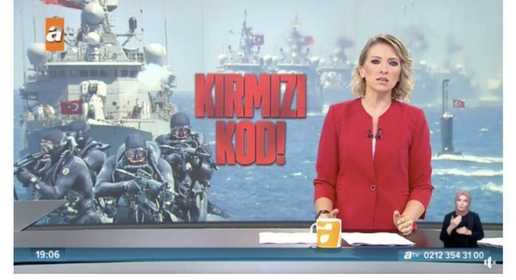 Οι Τούρκοι παίζουν πόλεμο στα κανάλια τους 