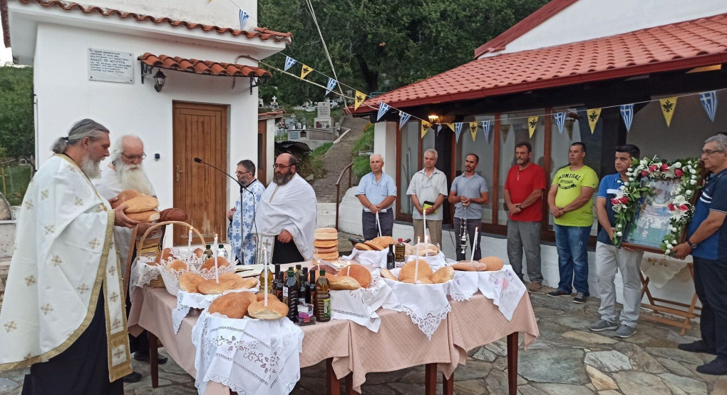 Τιμήθηκε η Παναγία στη Κούπα 