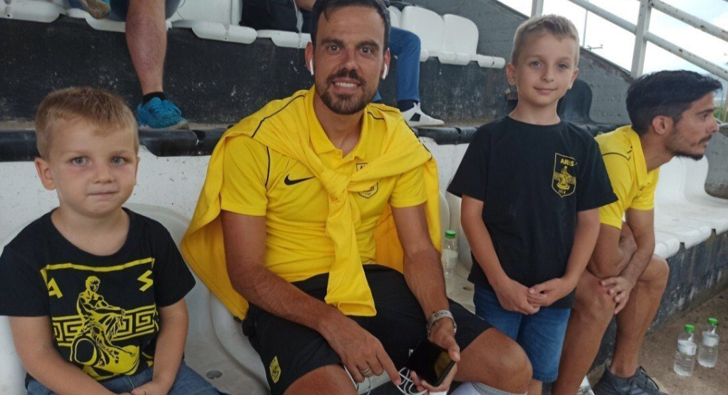 Οι μικροί φίλαθλοι και οι αναμνηστικές φωτογραφίες! 