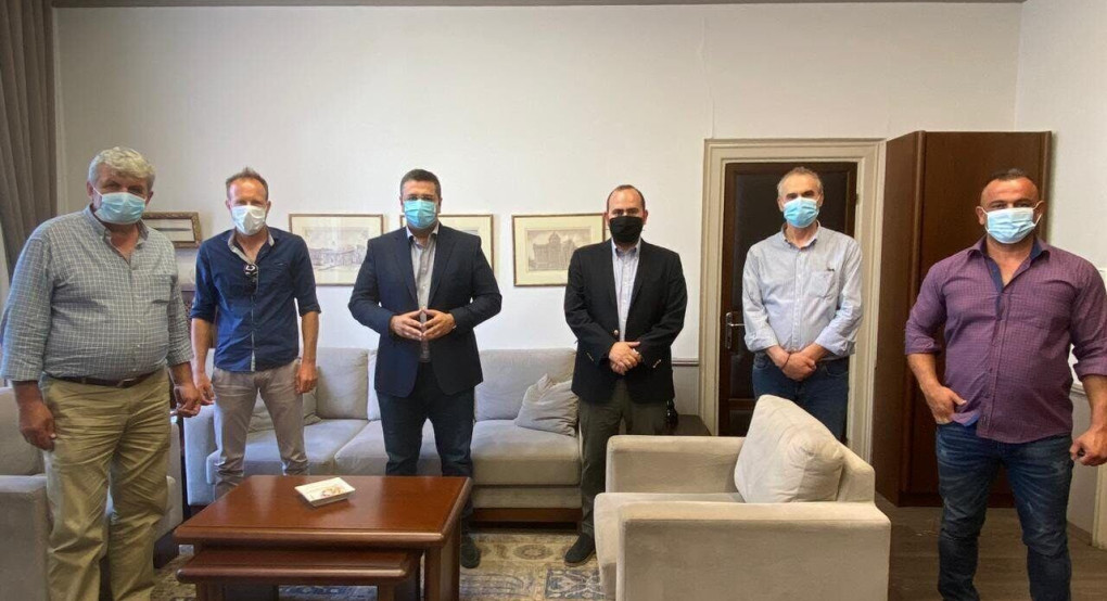 Συμμετοχή Λάκη Βασιλειάδη σε συνάντηση στην ΠΚΜ για τον διαδημοτικό δρόμο Καρυδιάς-Κερασιάς-Νησίου-Σαρακηνών-Κορυφής