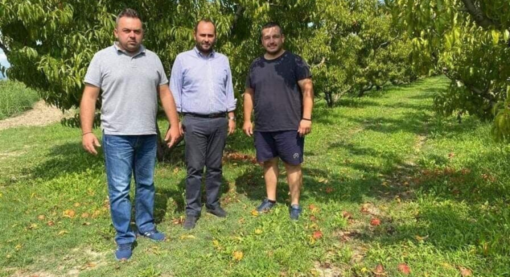 Σε κτήματα του Δήμου Σκύδρας και Πέλλας  ο Λάκης Βασιλειάδης 