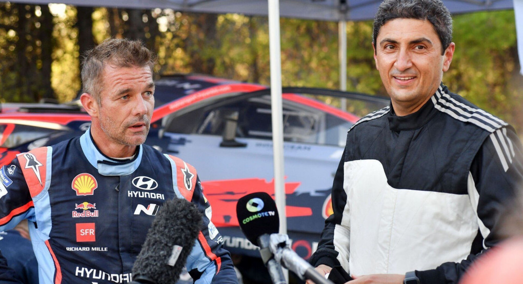 Δοκιμές Hyundai Motorsport στην Ελλάδα: Συνοδήγηση Λεμπ με τον Υφ. Αθλητισμού Λ. Αυγενάκη