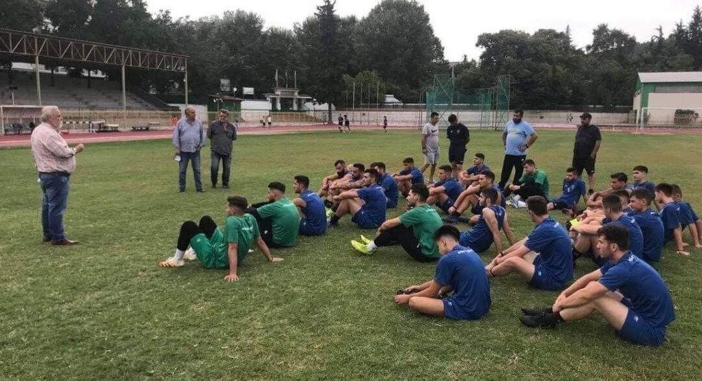 Παρουσία του Δημάρχου Έδεσσας η προπόνηση του Εδεσσαϊκού 