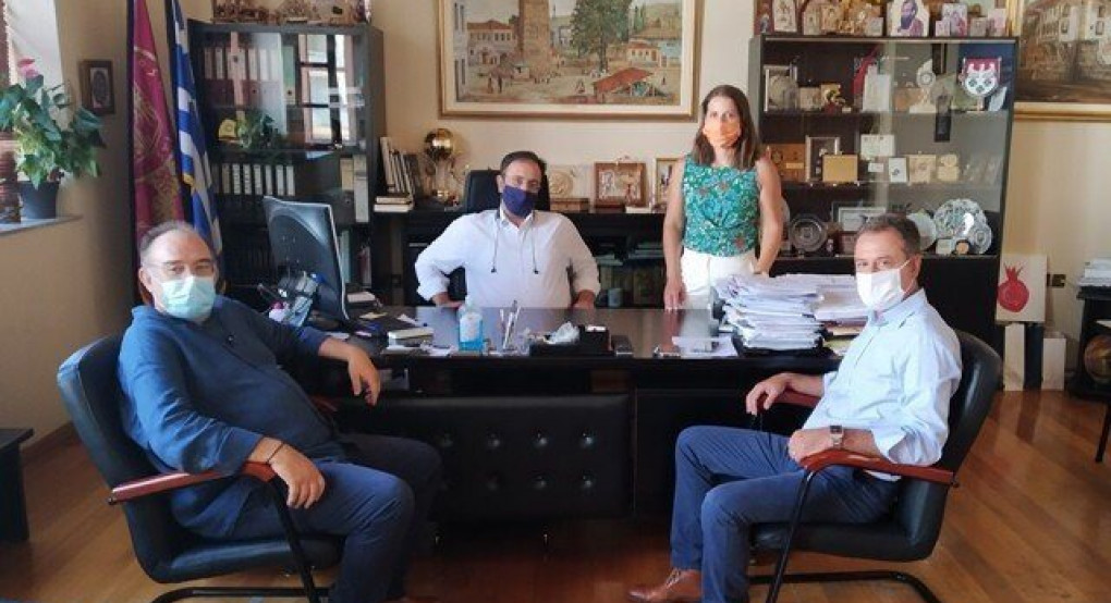 Συνάντηση Δημάρχου Βέροιας με τους νέους Διευθυντές Εκπαίδευσης Ημαθίας 