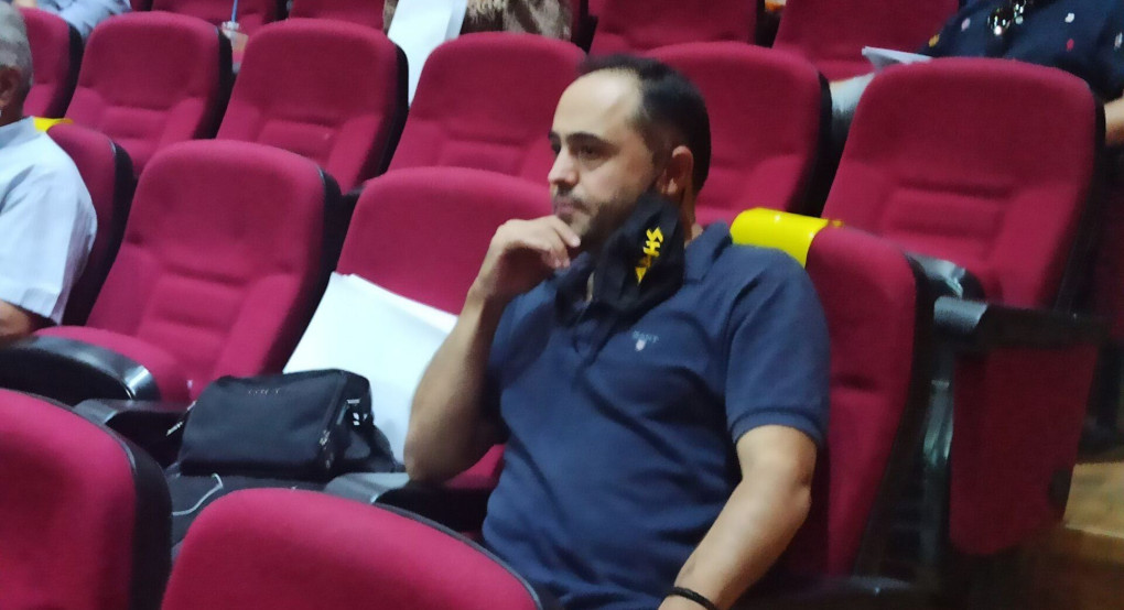 Με μάσκα του Άρη ο Αντιδήμαρχος Αλμωπίας 