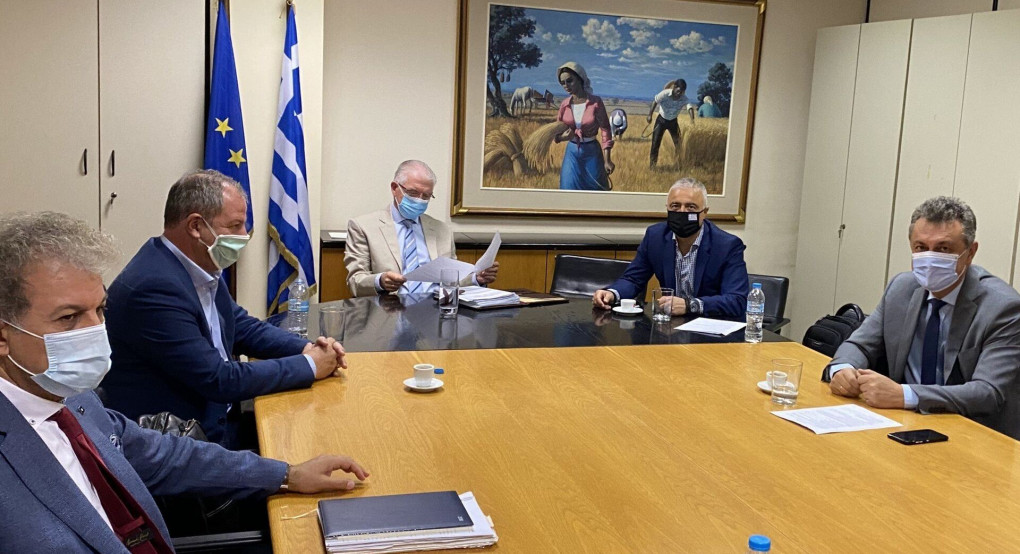 Η στήριξη των αγροτών στο επίκεντρο της συζήτησης  του Λάζαρου Τσαβδαρίδη και συναδέλφων του Βουλευτών της ΝΔ  με το Πρόεδρο του ΕΛΓΑ