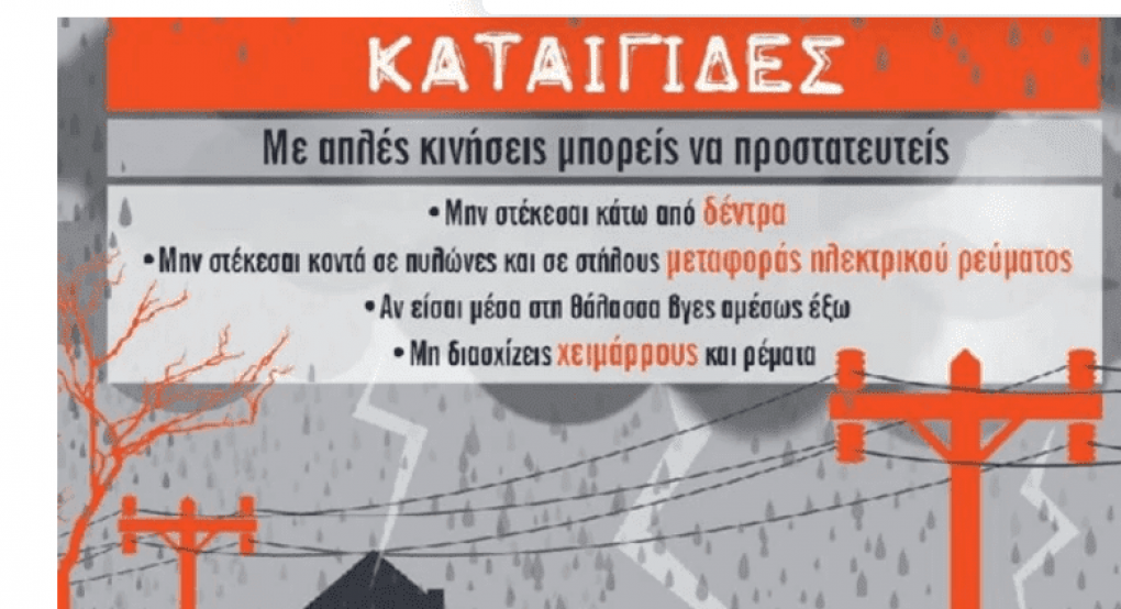 Κακοκαιρία Ιανός: Έκτακτη σύσκεψη της Πολιτικής Προστασίας - Οι οδηγίες προς τους πολίτες