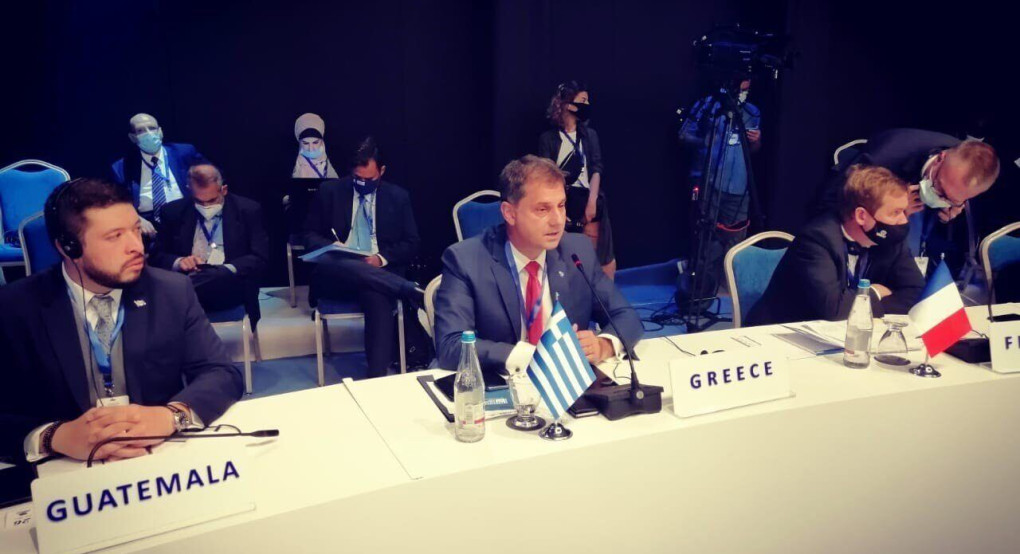 Ο Υπουργός Τουρισμού κ.Θεοχάρης στη Σύνοδο του Εκτελεστικού Συμβουλίου του ΠΟΤ στην Τιφλίδα