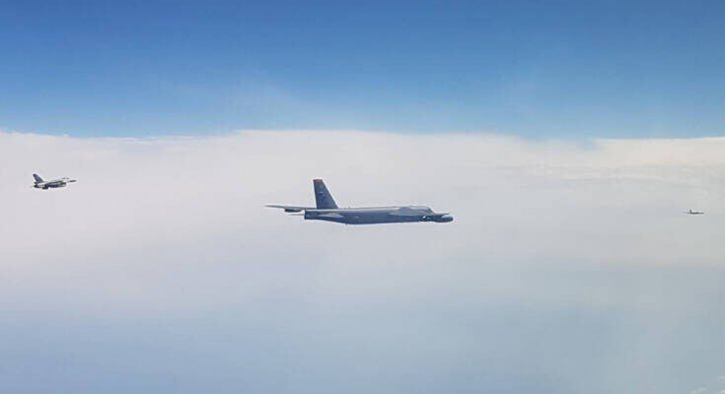 Ελληνικά F-16 συνοδεύουν αμερικανικά βομβαρδιστικά εντός των FIR Αθηνών και Λευκωσίας
