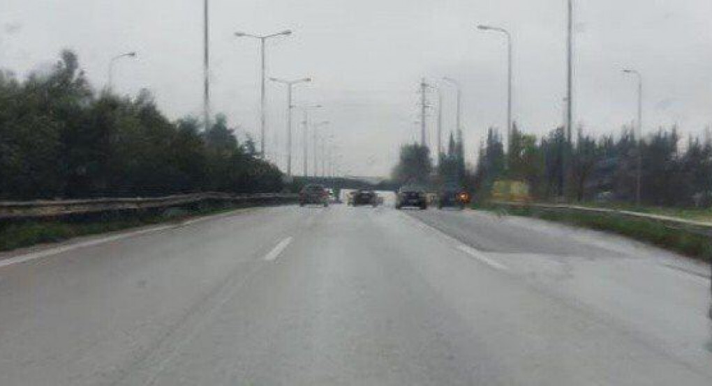Περιφερειακή Οδός: Αποκλεισμός της αριστερής λωρίδας