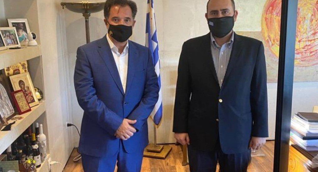 Συνάντηση Λάκη Βασιλειάδη με Άδωνι Γεωργιάδη για πληθώρα θεμάτων 