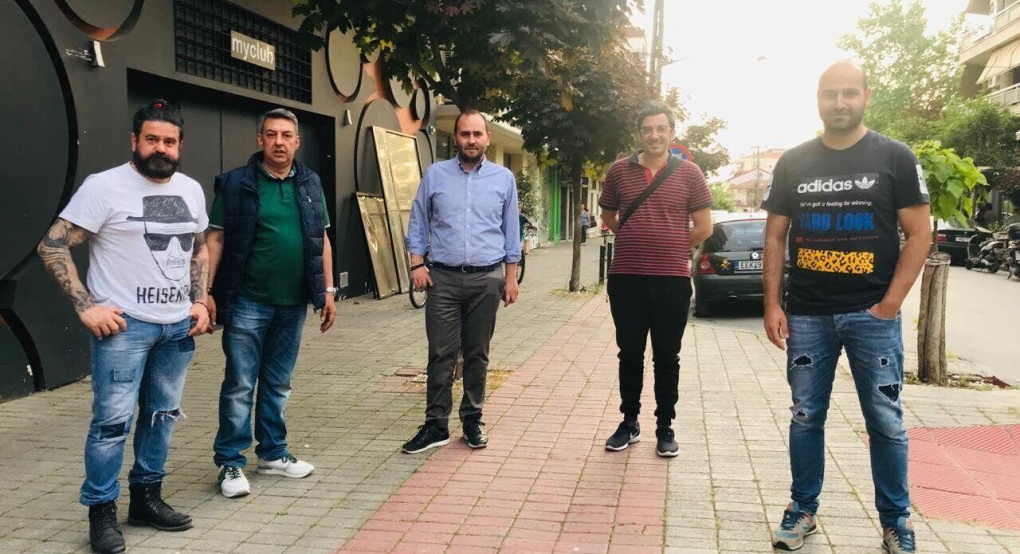 Συνάντηση εργασίας Λάκη Βασιλειάδη με το ΔΣ του Συλλόγου Ιδιοκτητών Καταστημάτων Εστίασης του Δήμου Πέλλας 