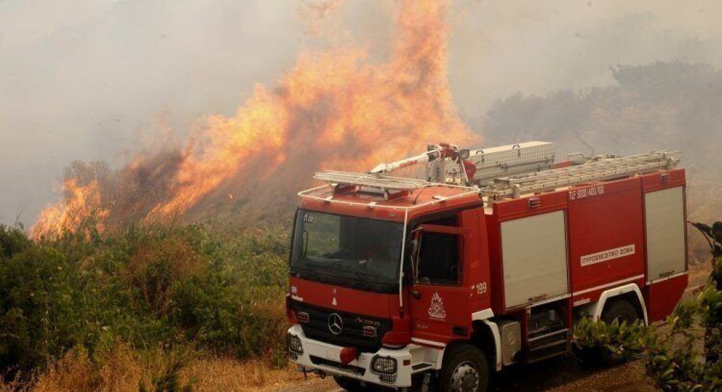 Υψηλός κίνδυνος πυρκαγιάς σήμερα στη Χαλκιδική