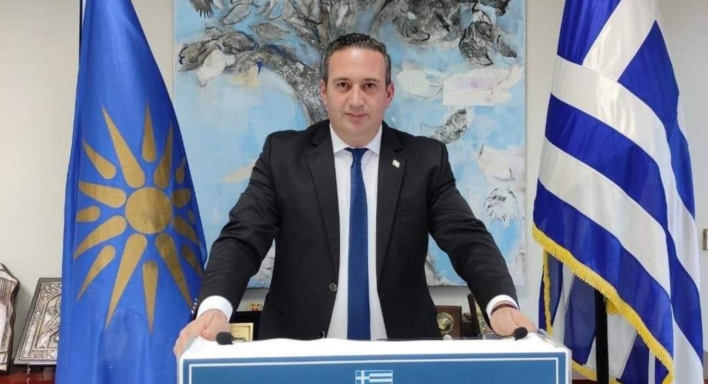 Στην πρώτη γραμμή των αγώνων για την Μακεδονία ο Δήμαρχος Αλμωπίας Χρήστος Μπάτσης 