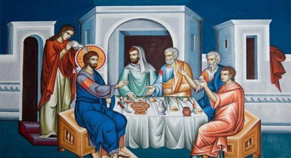 Ότε η Αμαρτωλός προσέφερε το μύρο