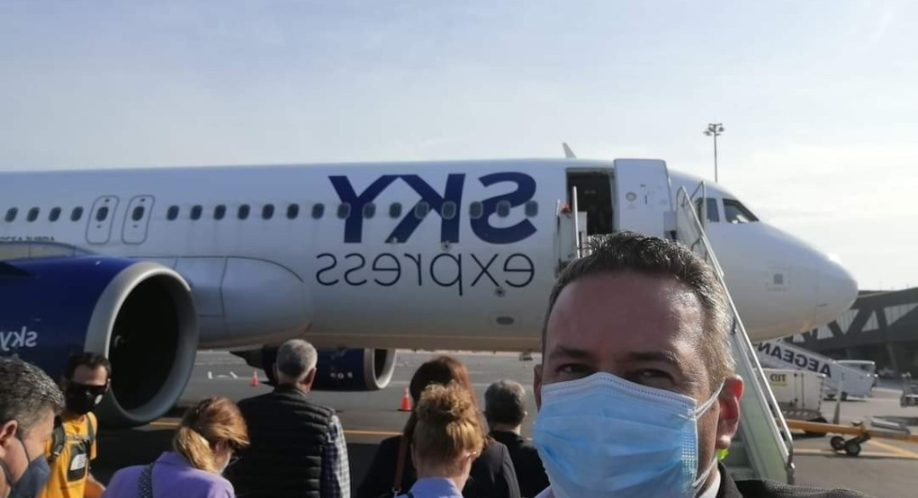 Έφτασε στην Αθήνα ο Δήμαρχος Αλμωπίας Έφτασε στην Αθήνα ο Δήμαρχος Αλμωπίας