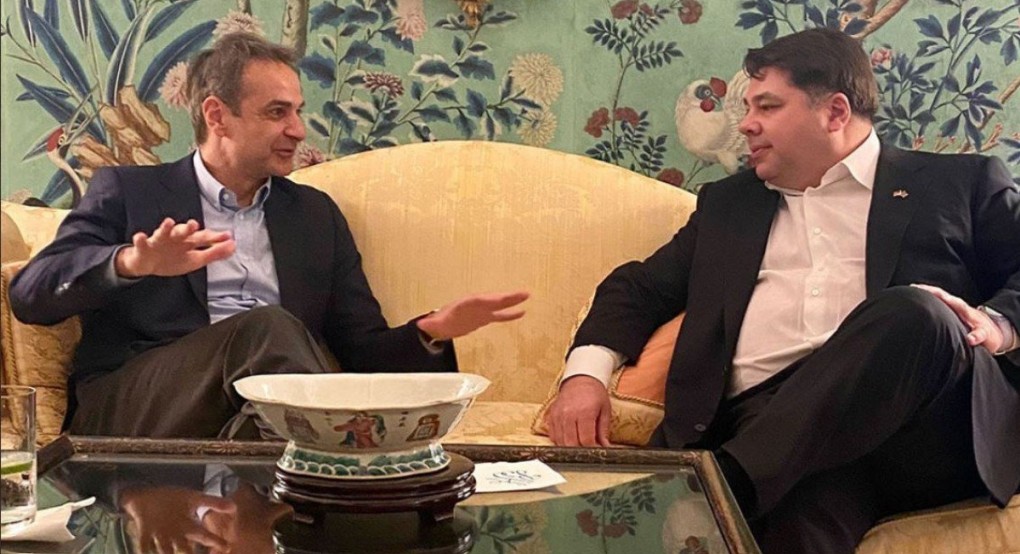 Στο εμβληματικό Blair House ο Κυριάκος Μητσοτάκης Στο εμβληματικό Blair House ο Κυριάκος Μητσοτάκης
