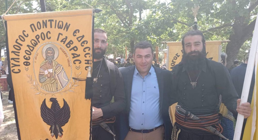 Ο Μιχάλης Σαμλιδης στις εκδηλώσεις για την Γενοκτονία Ο Μιχάλης Σαμλιδης στις εκδηλώσεις για την Γενοκτονία
