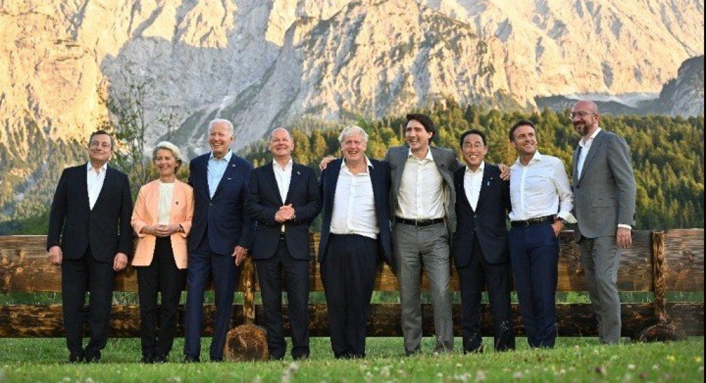 G7: Οι ηγέτες των 7 εκφράζουν αποφασιστικά την υποστήριξή τους στην Ουκρανία και εντείνουν την πίεση προς την Μόσχα