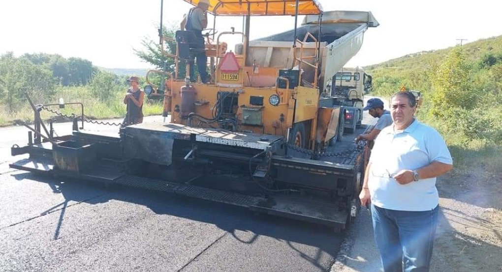 Συνεχίζονται οι ασφαλτοστρώσεις στην ΠΕ Πέλλας